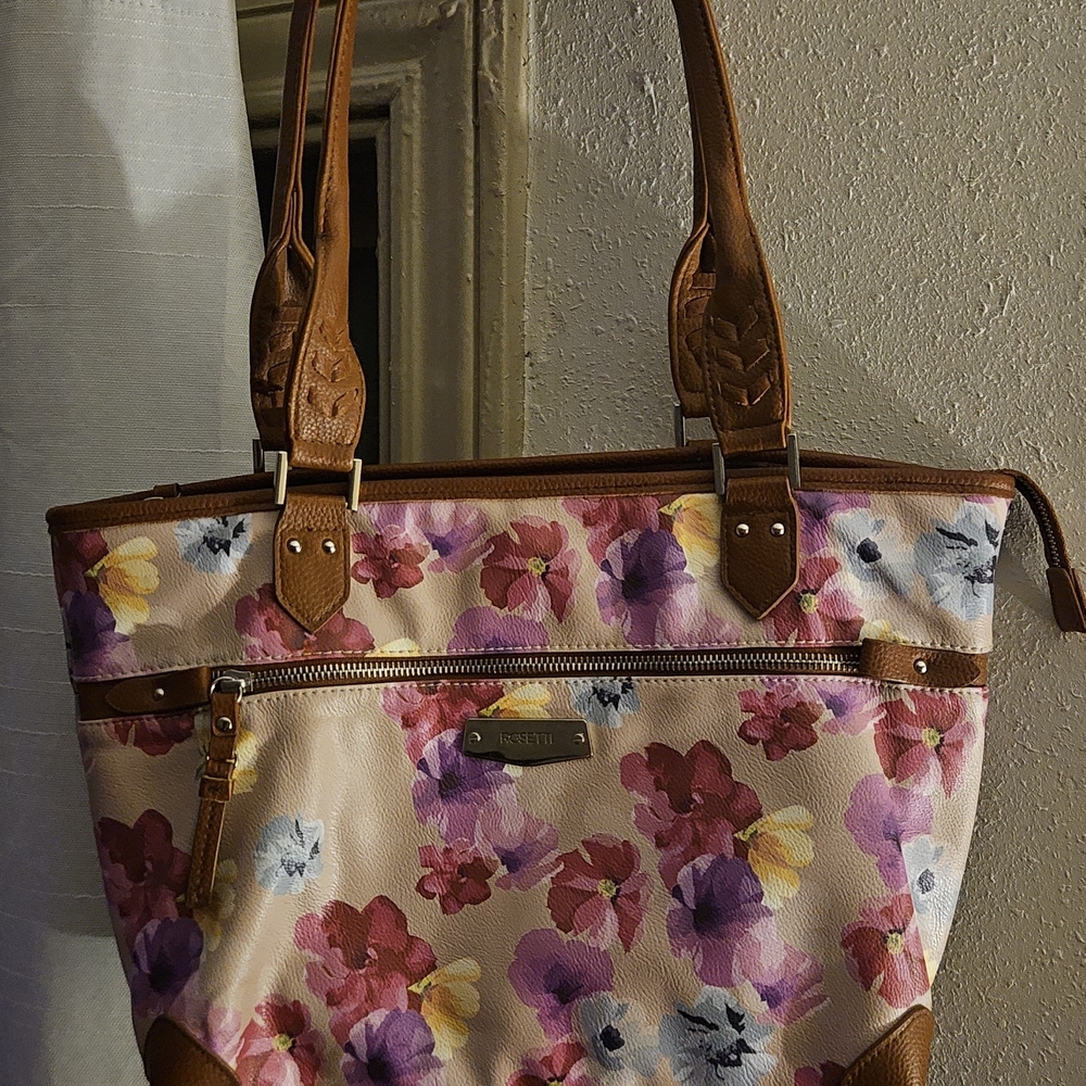 Rosetti Brown Tote Bag with Elegant Design